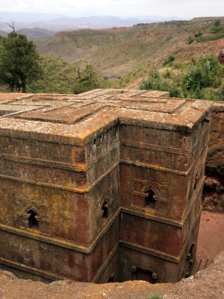 FILE PHOTO: Bet Medhane Alem rock church is seen in Lalibela April 23, 2011. REUTERS/Flora Bagenal/File Photo